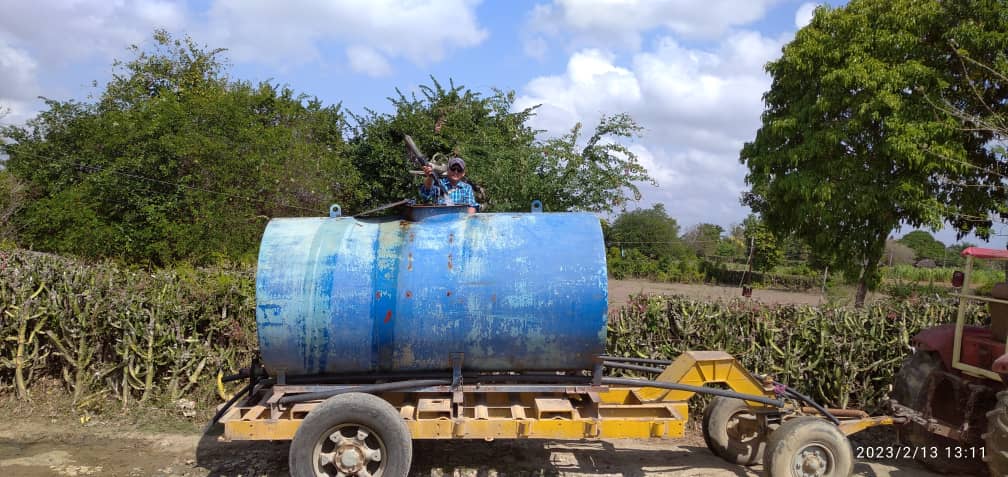 carrello e cisterna Progetto Cuba